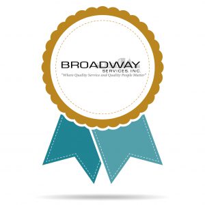 Broadway Services, Inc. | Employee Recognition Ribbon Illustration