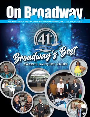 Broadway Services, Inc. | Fall 2023 ON BROADWAY Cover