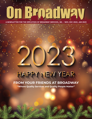 Broadway Services, Inc. | Winter 2023 ON BROADWAY Cover